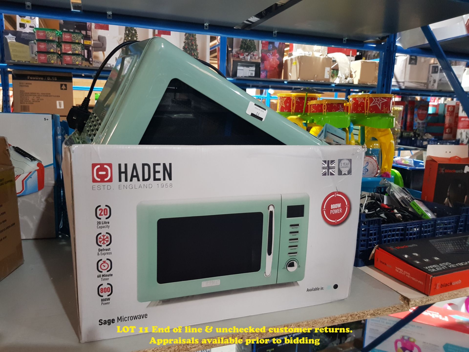 1 X HADEN SAGE MICROWAVE