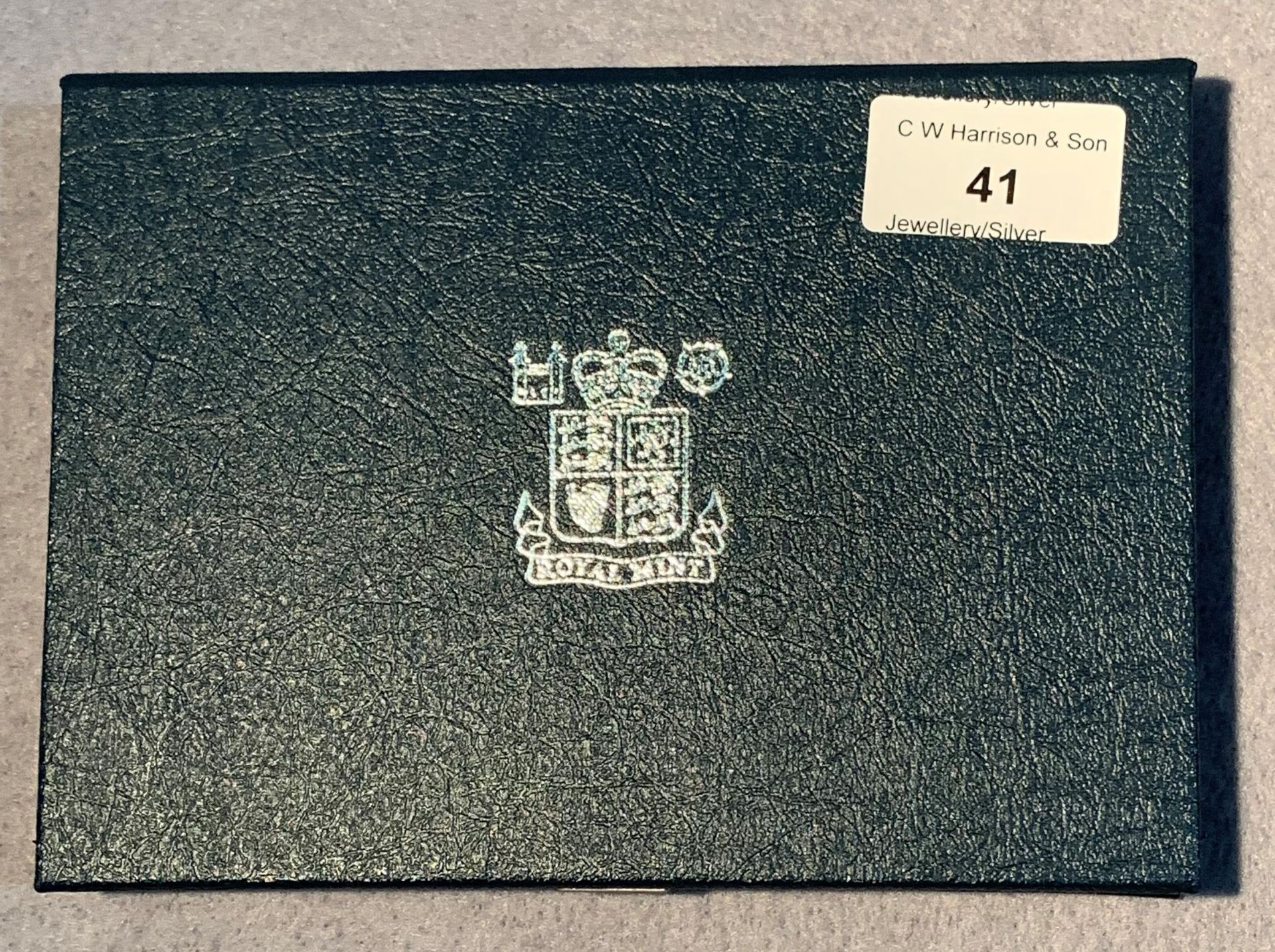 A 1984 Royal Mint UK proof coin collection in case - Image 2 of 2