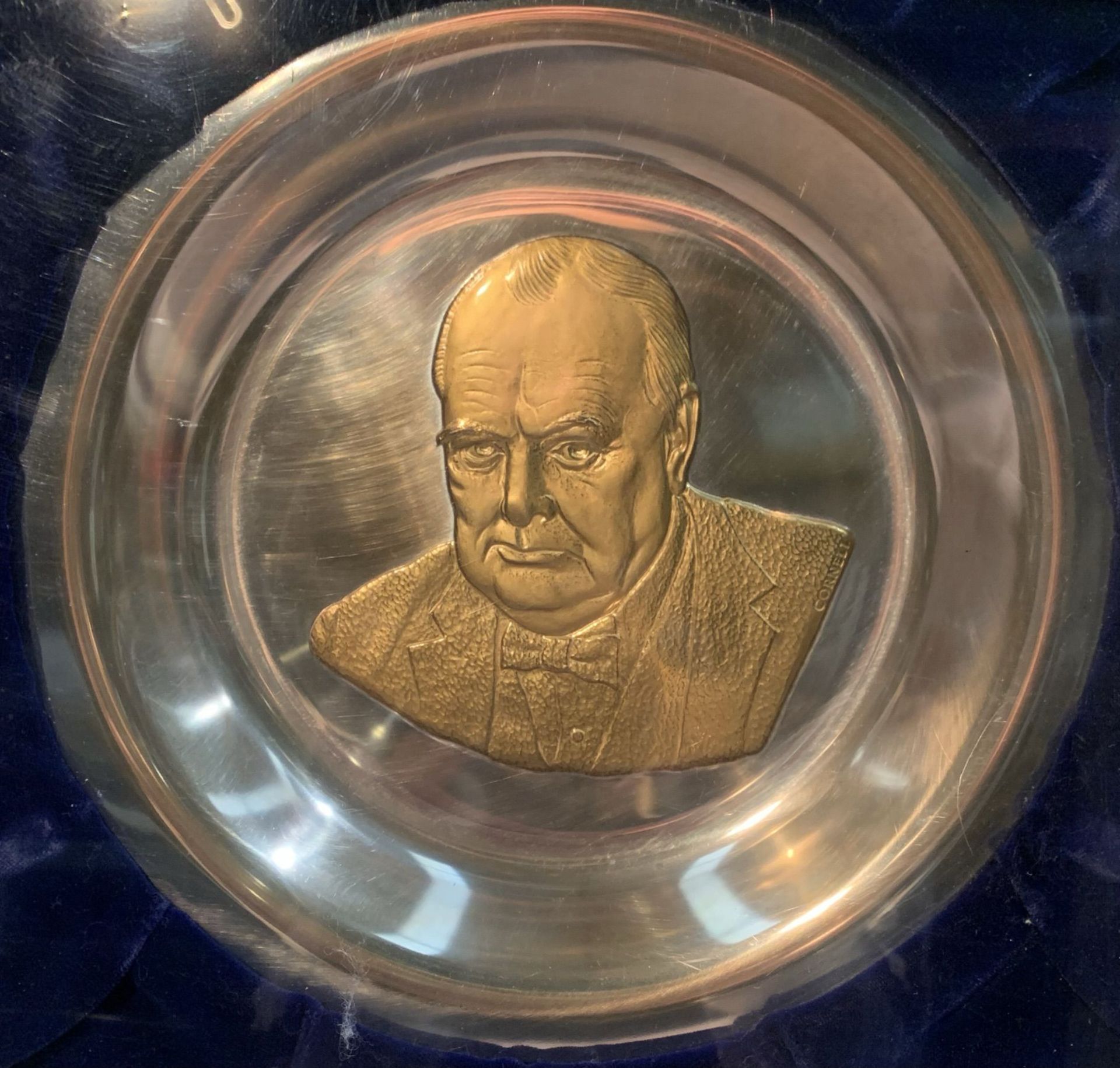 Churchill Interest: The Churchill Centenary Trust limited edition plate, - Image 2 of 2