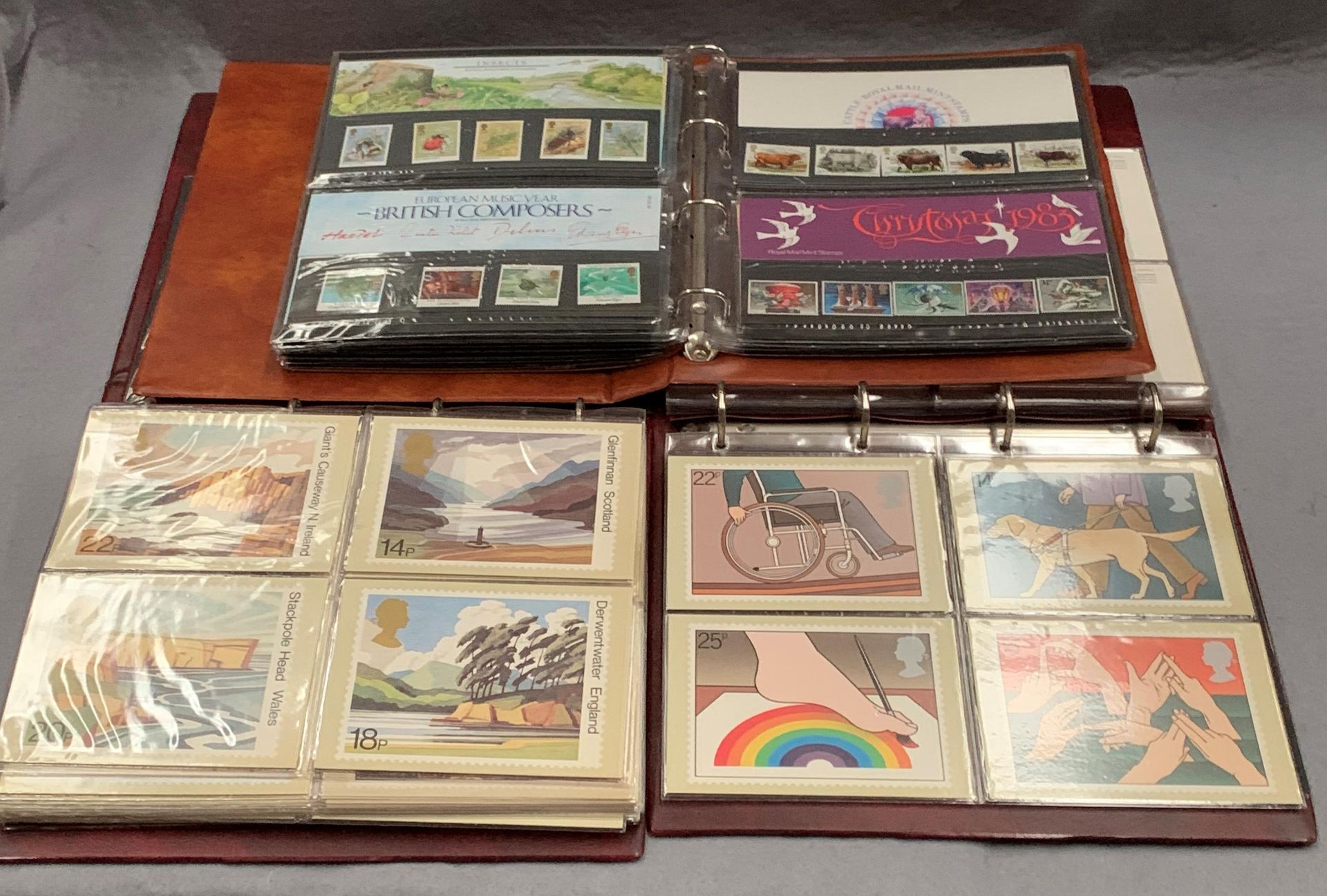 An album of 43 Royal Mail mint stamps, - Image 3 of 3