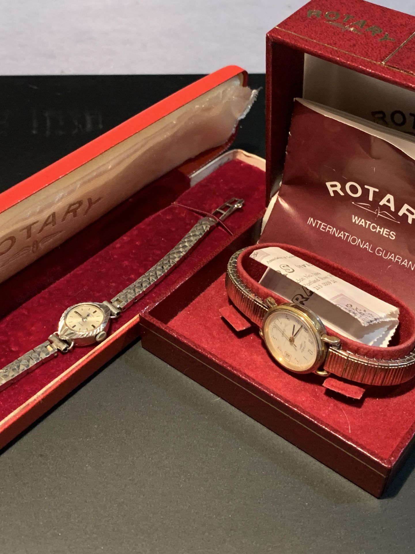 Two Rotary ladies wristwatches,