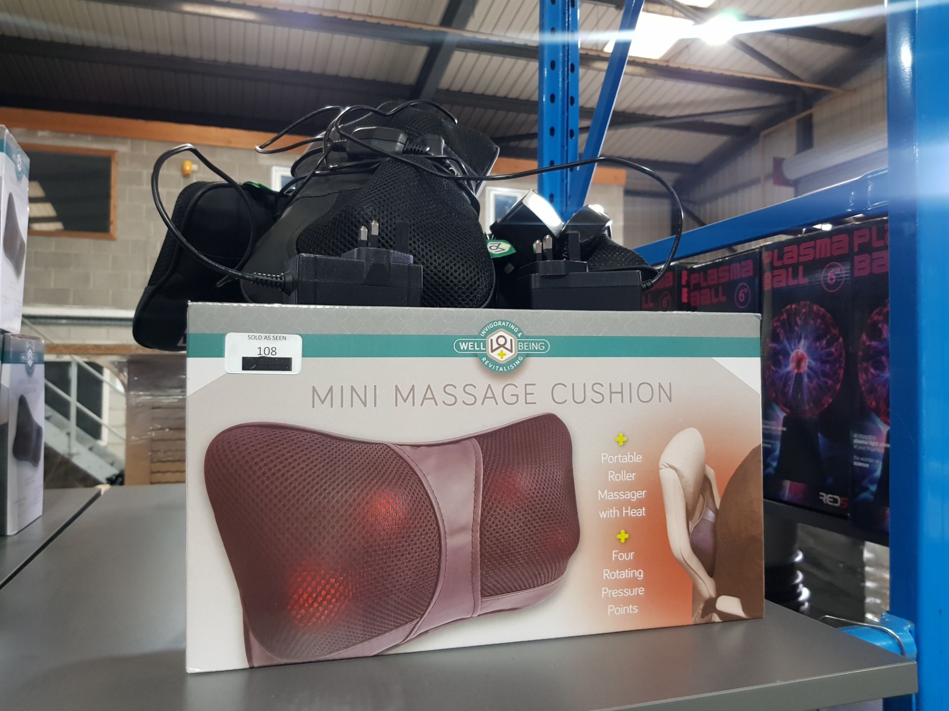 8 X WELL BEING MINI MASSAGE CUSHION (3 X NO BOX) Further Information Returned