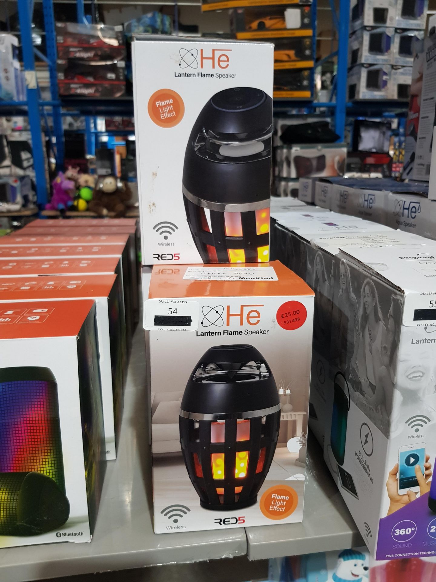 11 X HE LANTERN FLAME BLUETOOTH SPEAKER Further Information Returned items carry