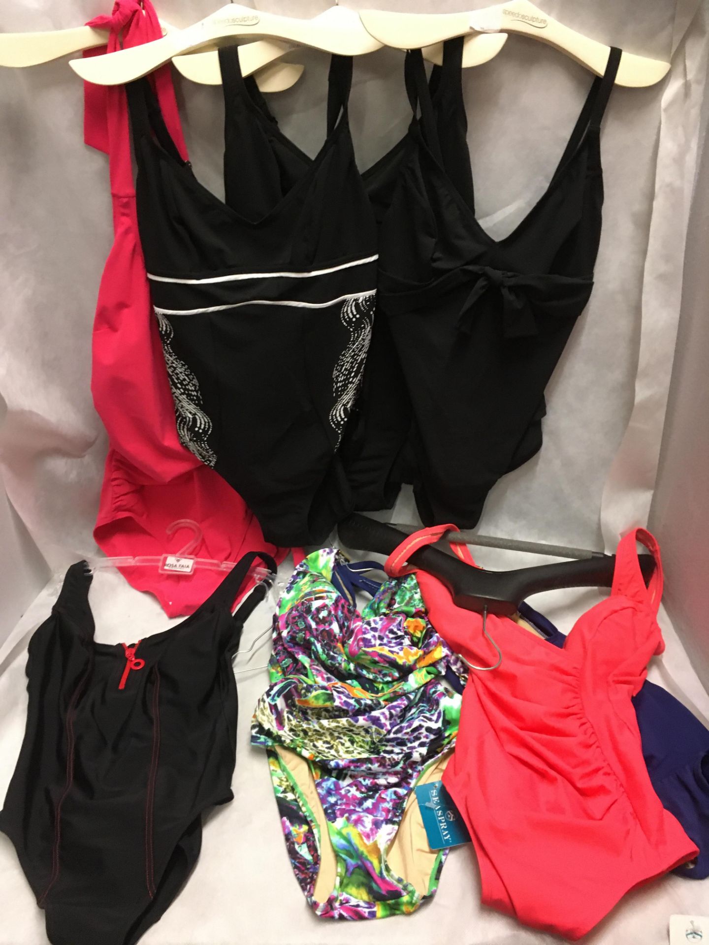 8 x assorted ladies swimsuits