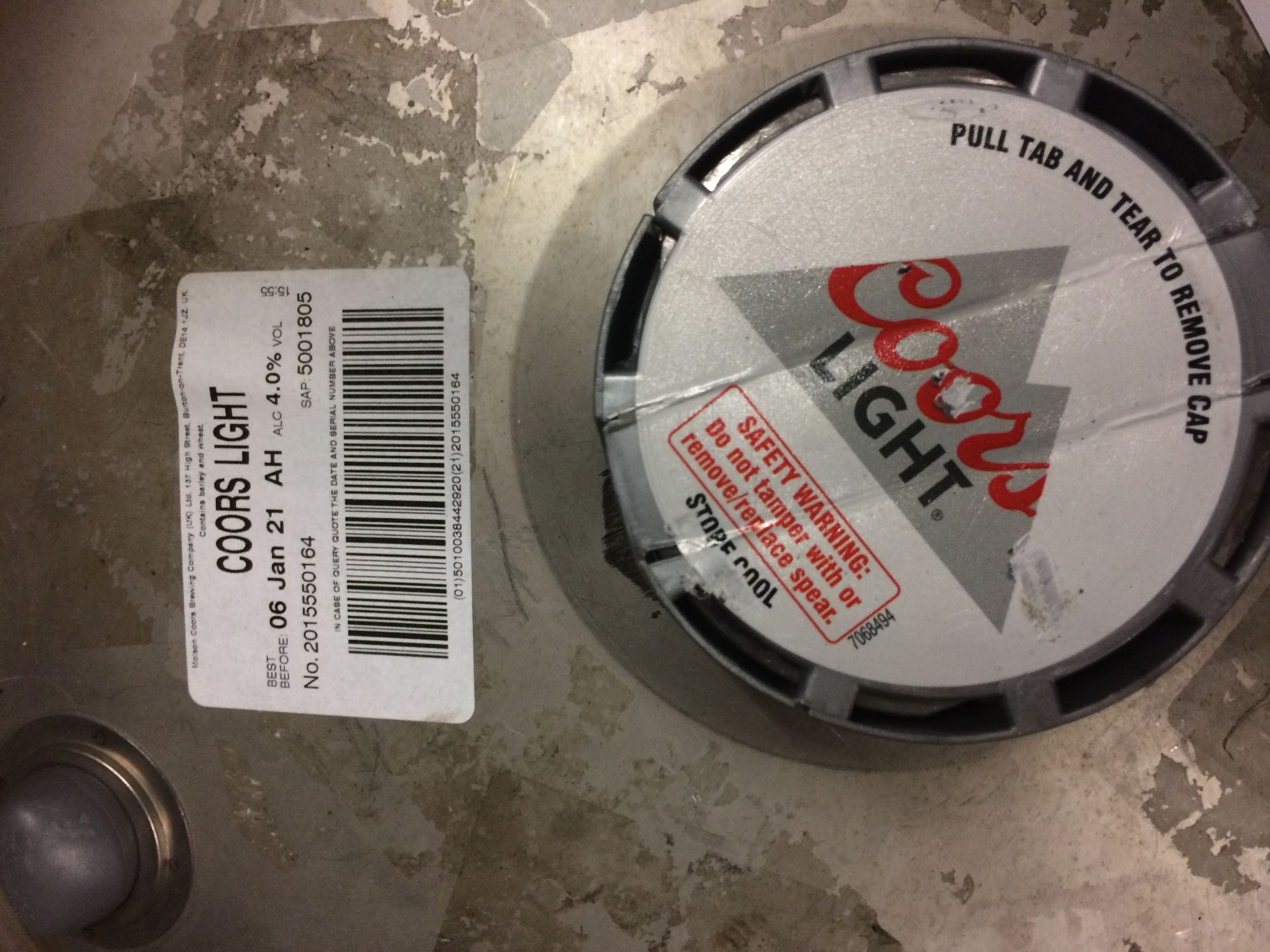 11 x gallons of Coors Light (4% volume) - Image 2 of 2