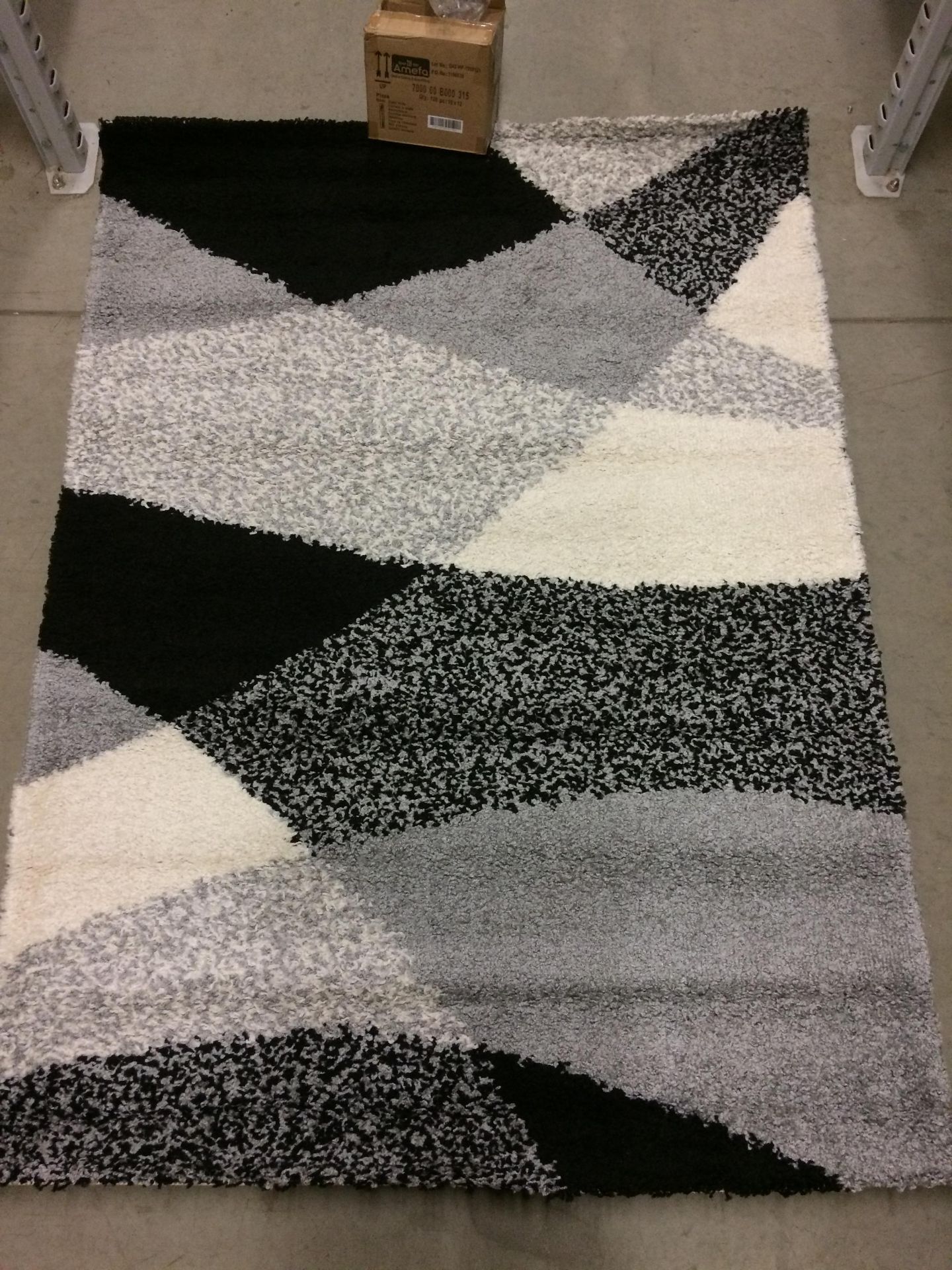 A Paco Home Mango 308 grey rug - 140cm x 200cm