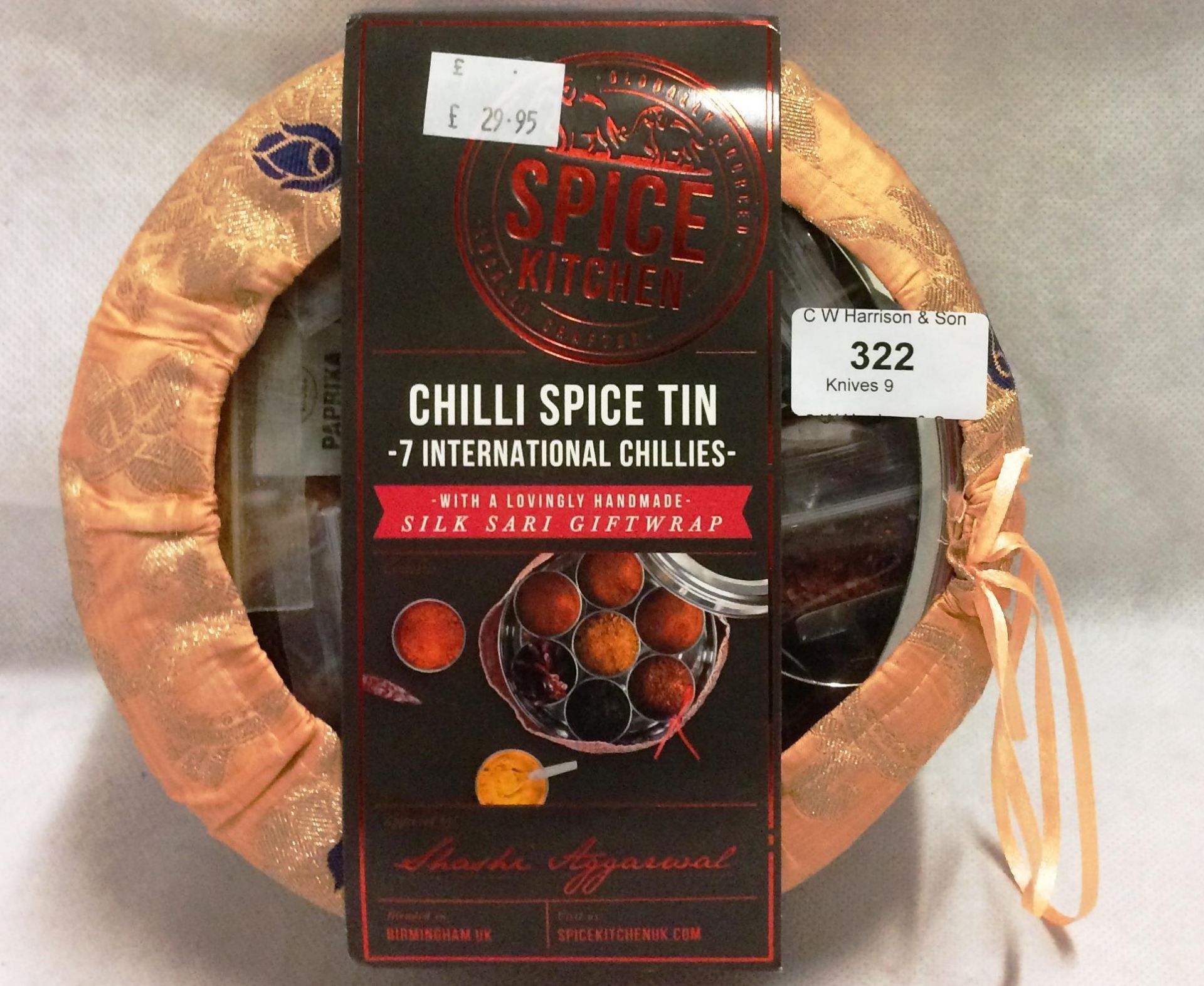 Chilli Spice tin (7 international chilli
