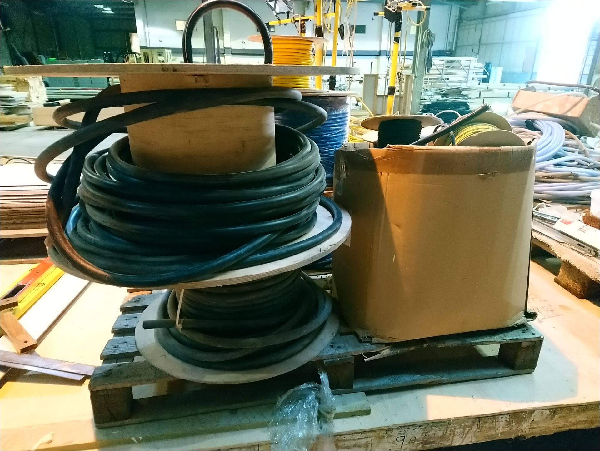 Reels of cable and hose