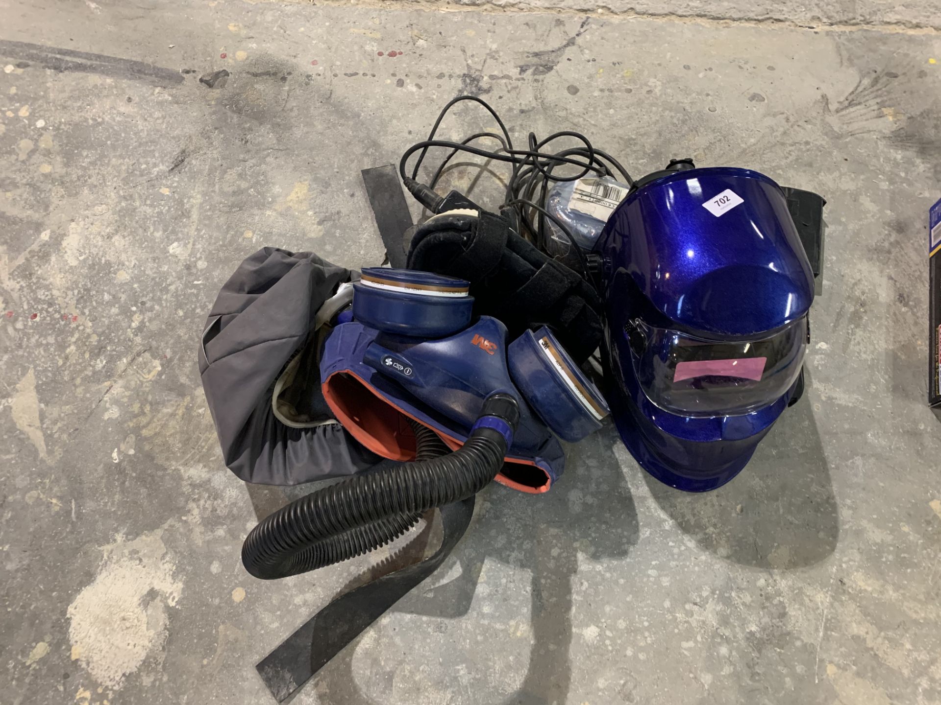 3M Welding mask and extractor and JSS300W Welding mask