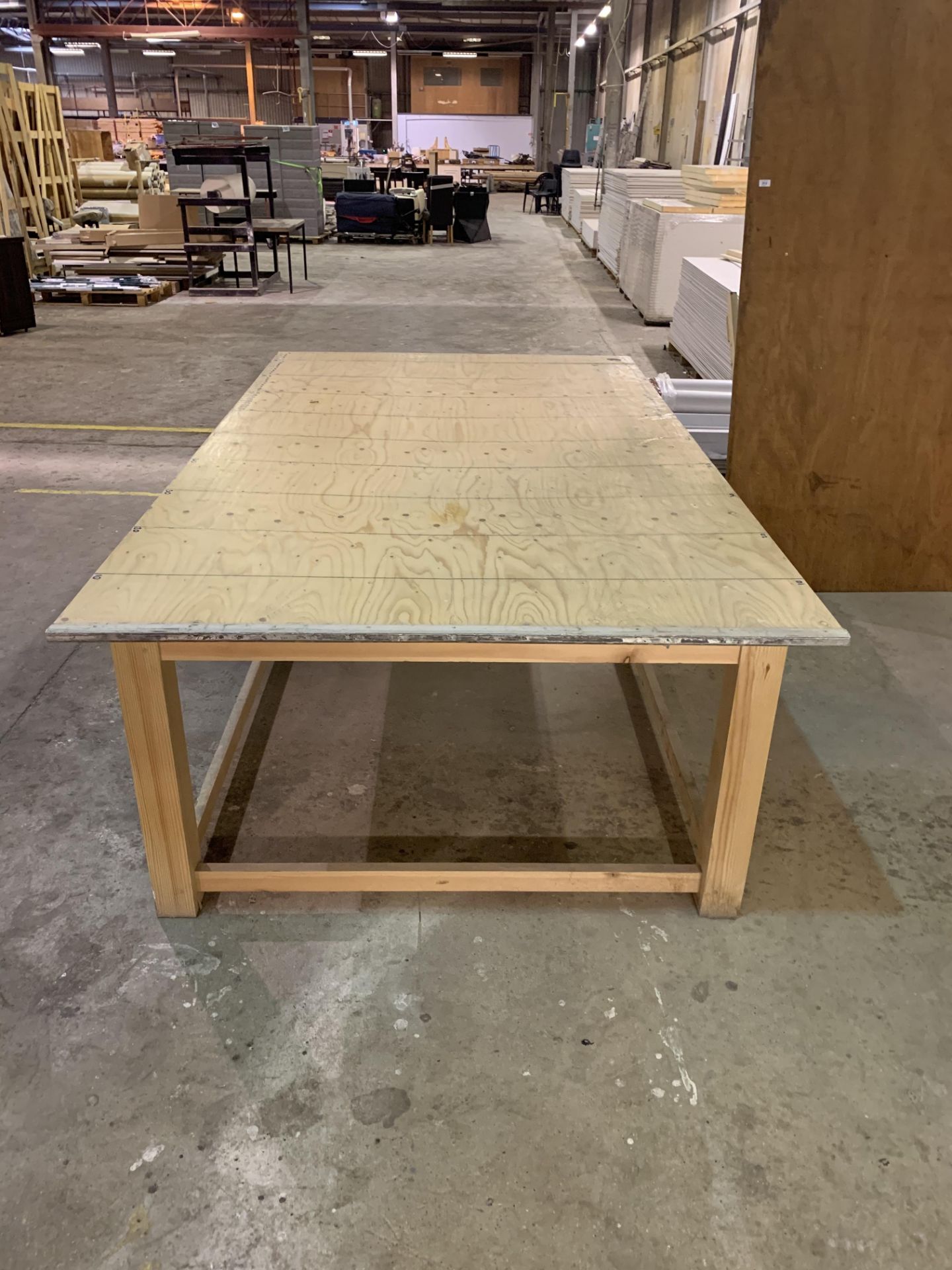 Large Wooden Table (1400mm x 2440mm)