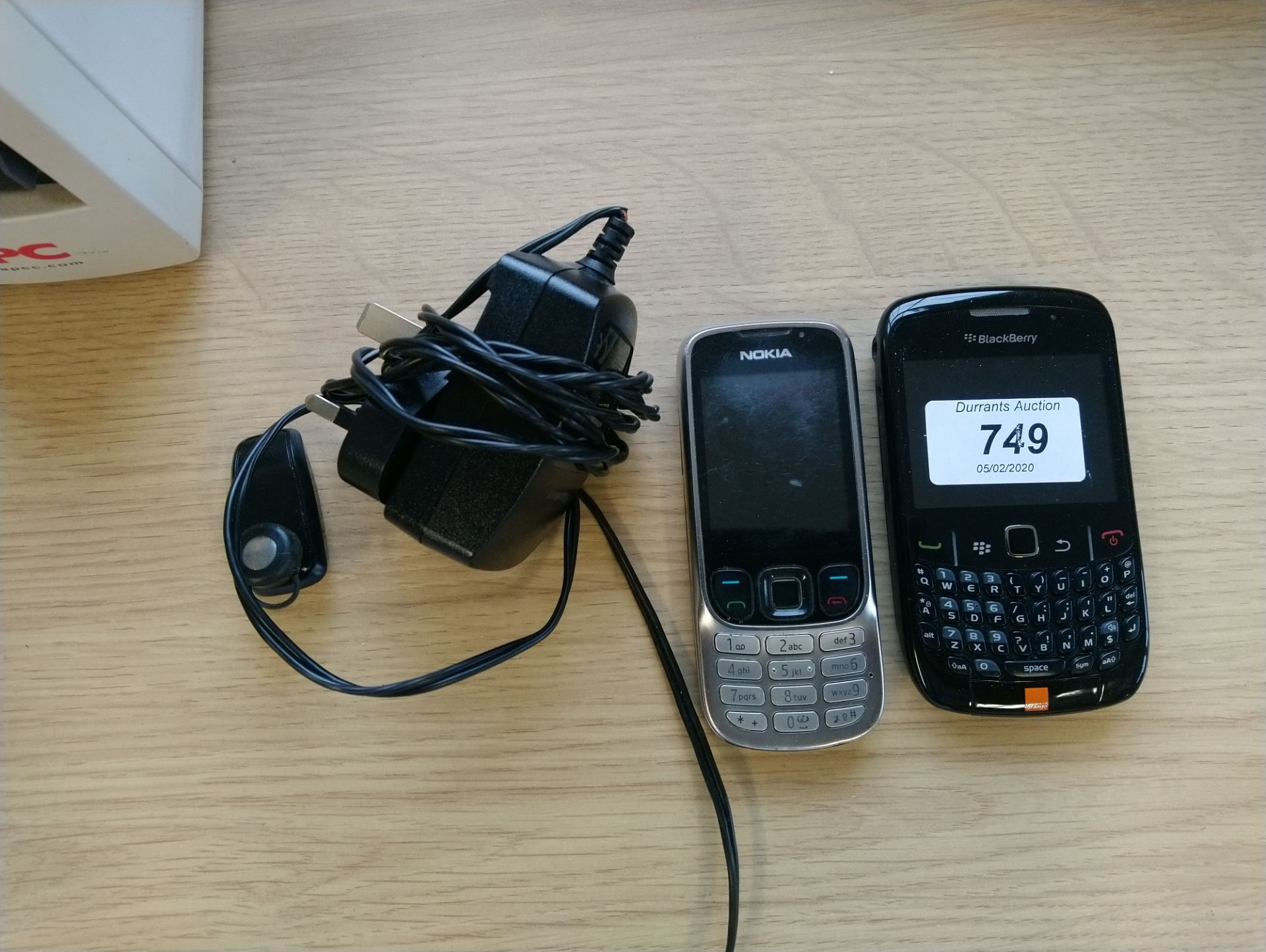 Blackberry Curve and Nokia Mobile Phones