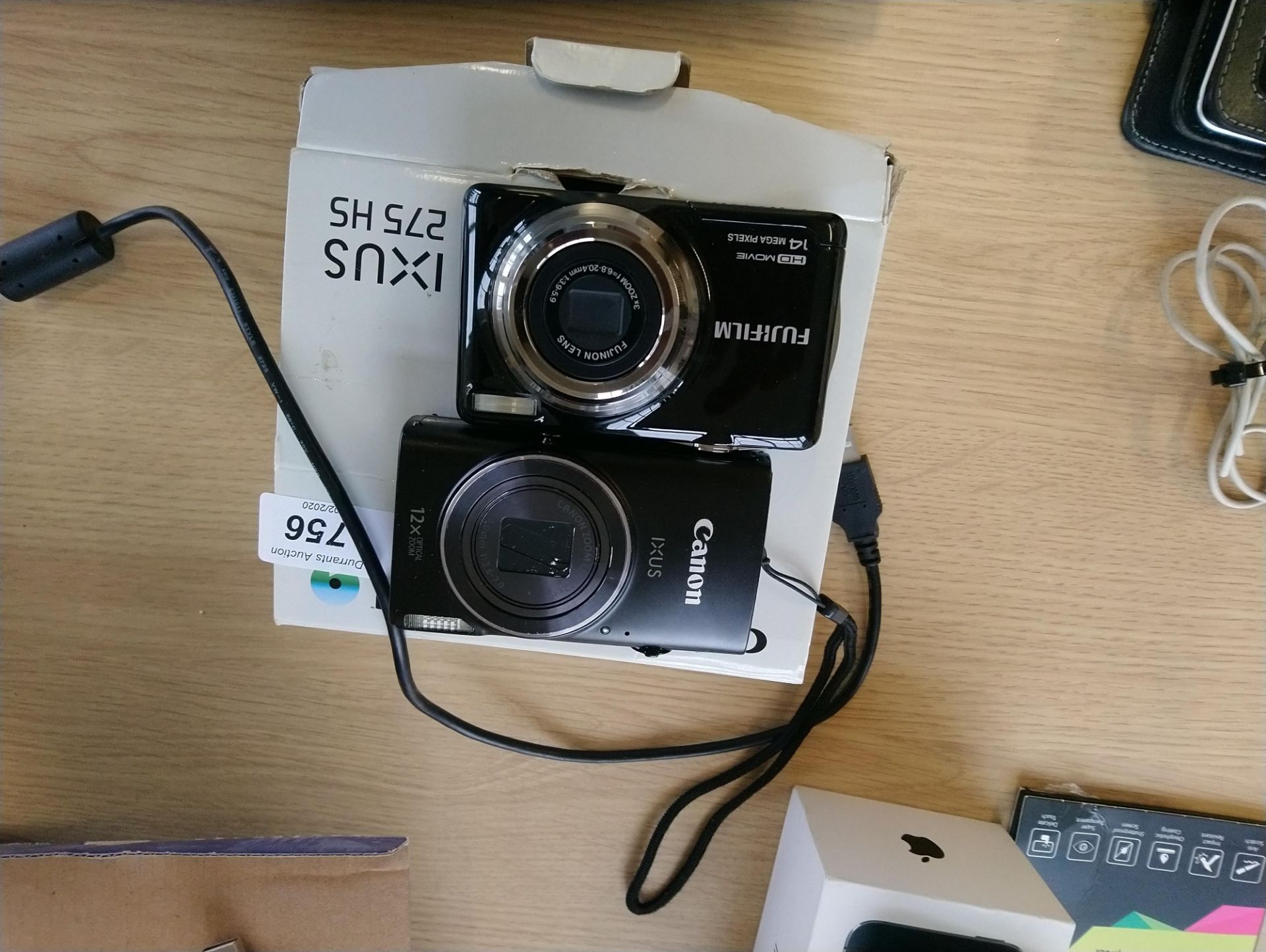 Canon Ixus 275 HS Digital Camera and Fujifilm 14mega pixel Camera