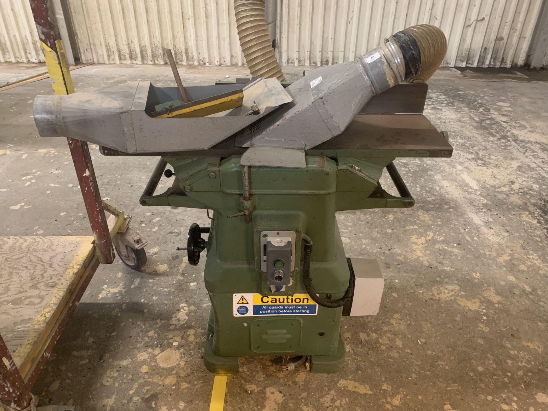 Wadkin Bursgreen Planer serial no BA0/S865741