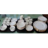 A Paragon Belinda part dinner and tea set (two trays)