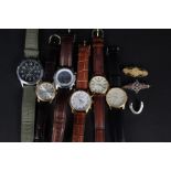 A group of gents watches including Acctim, Sekonda,