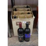 Twelve bottles of wine to include Valpolicella,