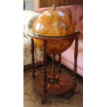 A modern Globe drinks cabinet