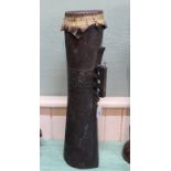 A Papua New Guinea tribal drum