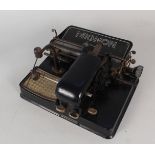 A 1920's AEG Mignon typewriter