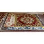 Assorted machine made rugs