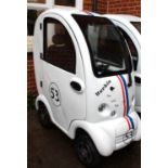 Cabin Car "LOVE BUG" Mobility Scooter Herbie Design with battery pack,