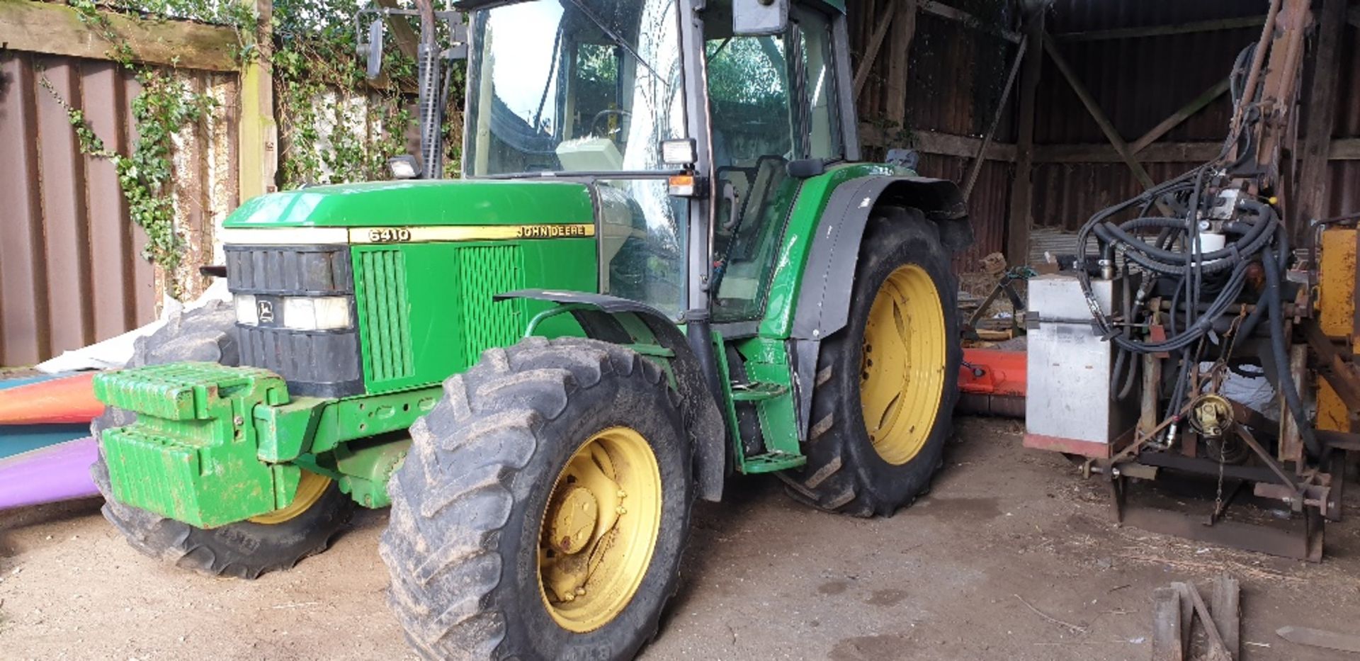 John Deere tractor 6410 Premium, 4276 hrs recorded, 1999.