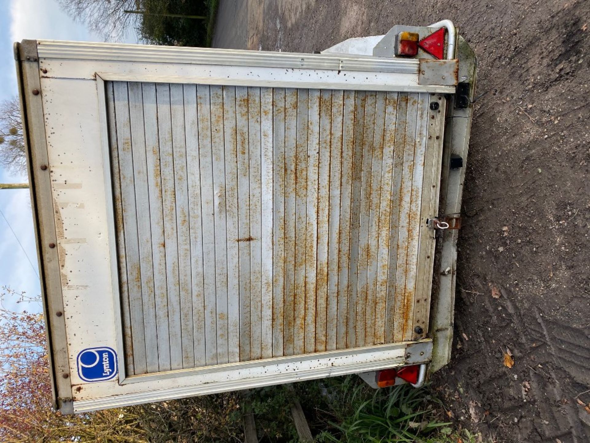 Lynton box trailer with roller shutter door. Stored near Goring Heath, Reading. - Image 3 of 3