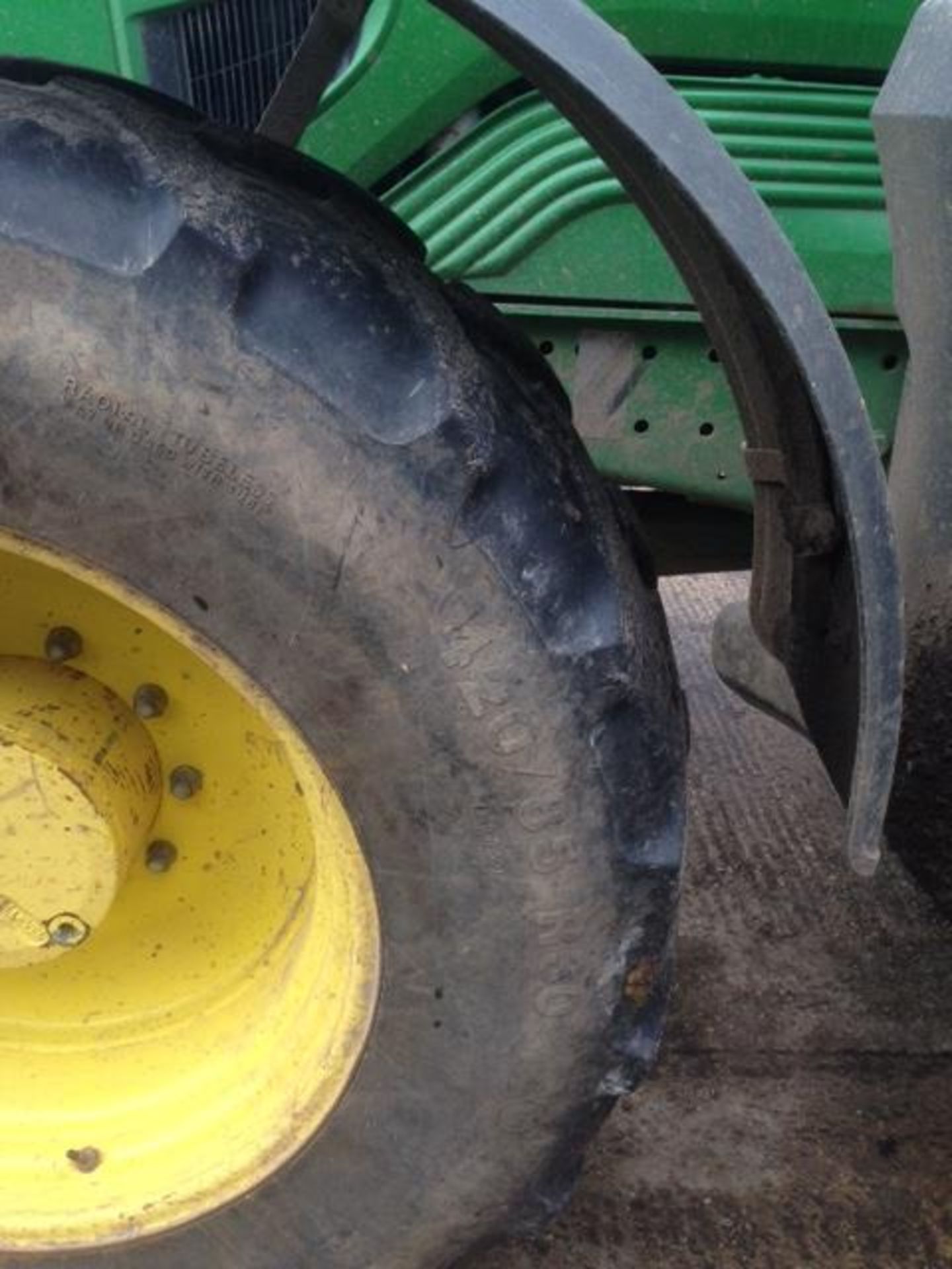 John Deere 7530 tractor, 2010, Reg: A10 - Image 9 of 16