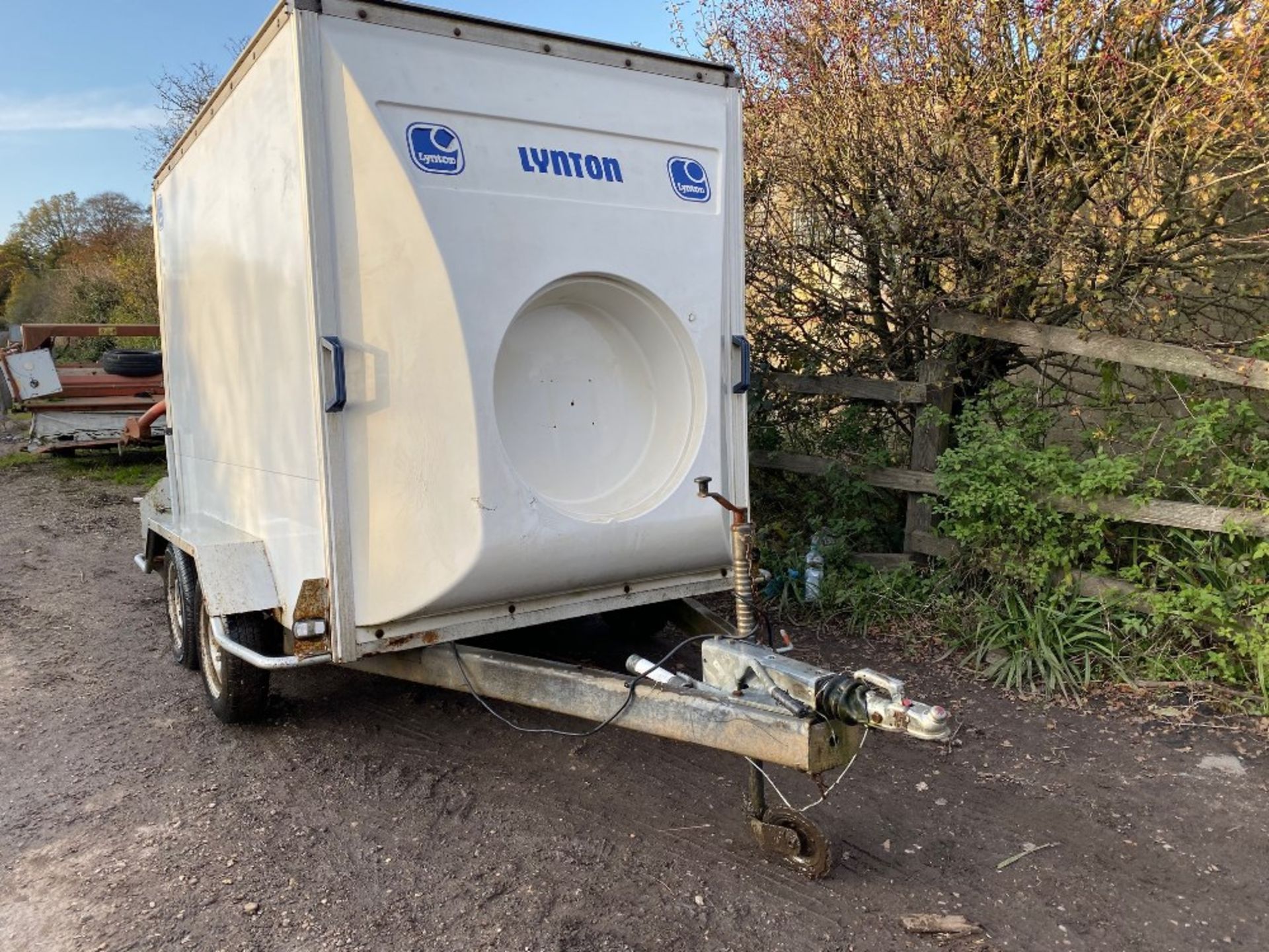 Lynton box trailer with roller shutter door. Stored near Goring Heath, Reading. - Image 2 of 3