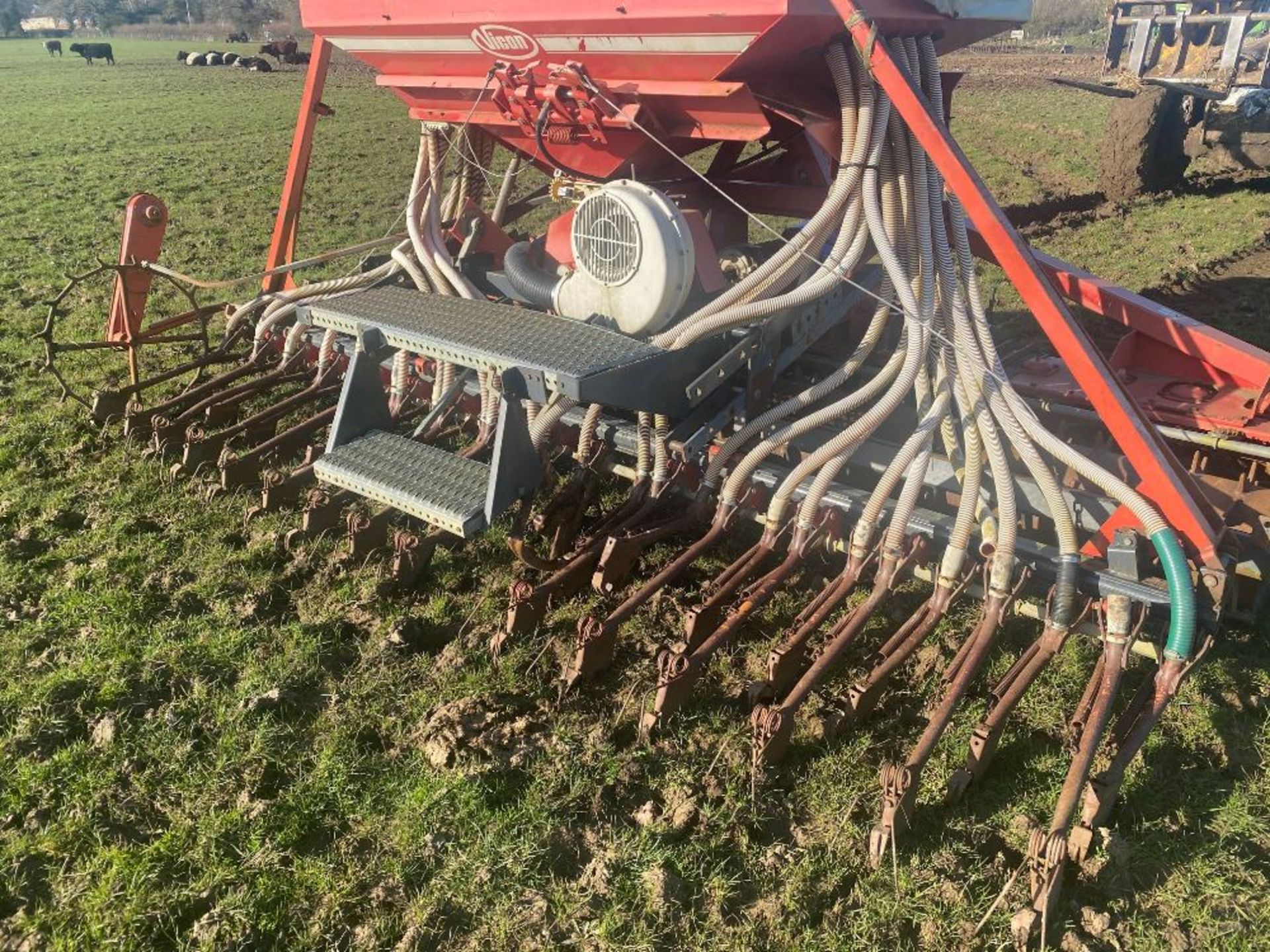 Greeland Power Harrow with Vicon Drill and control box. Stored near Goring Heath, Reading. - Image 2 of 4