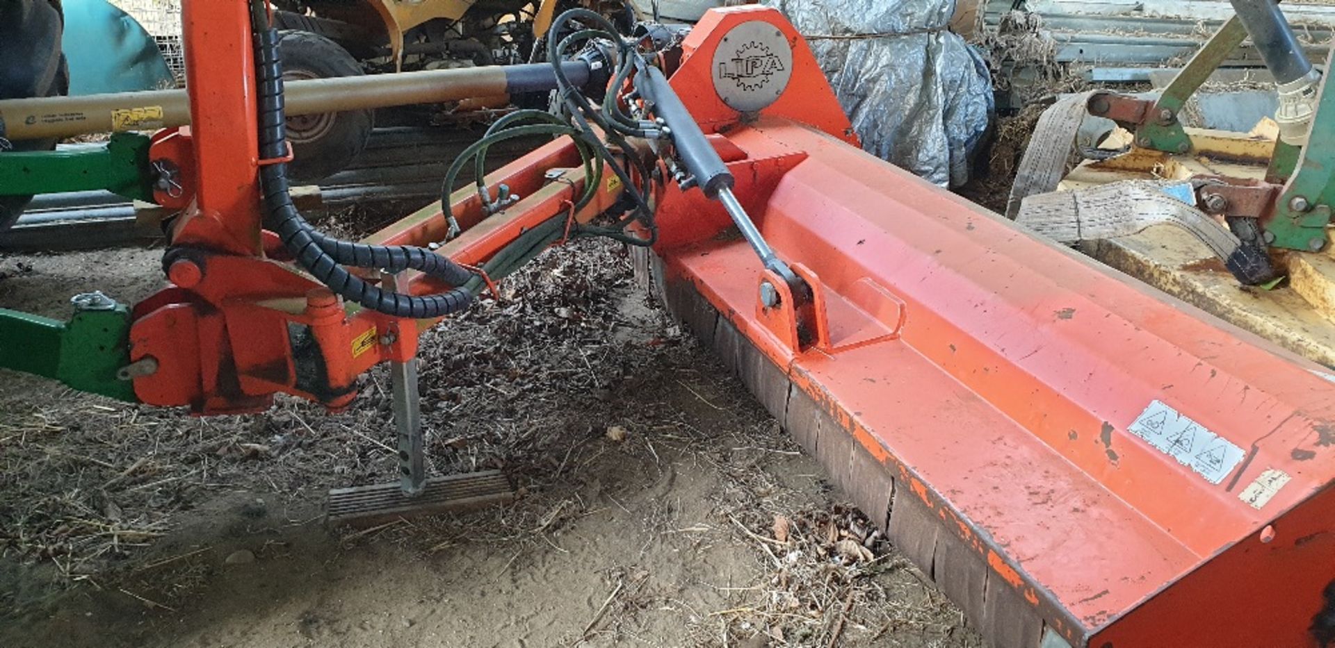 Flail Mower 2m with full multi rams. Stored near Ilketshall St Andrew, Beccles.
