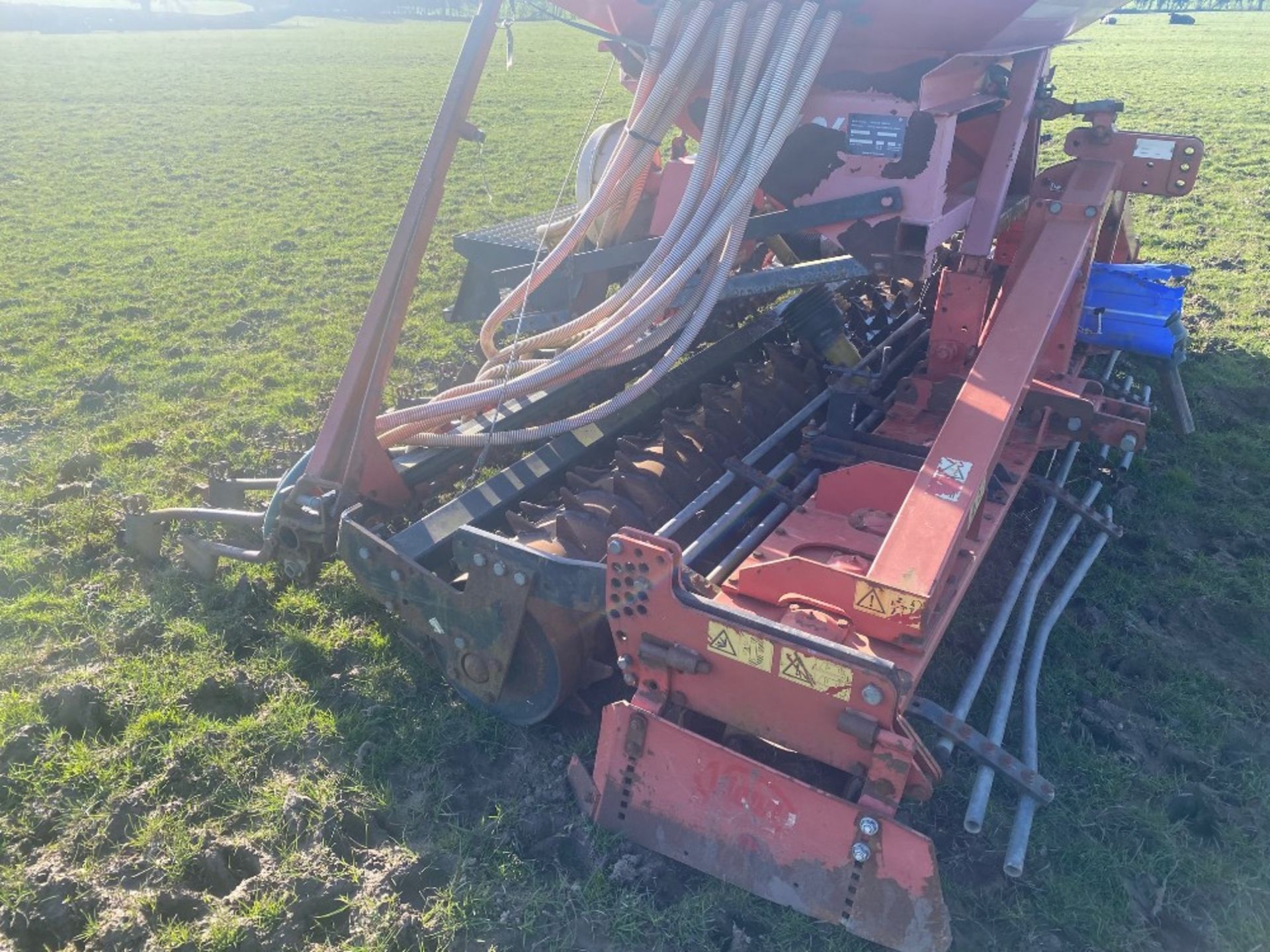 Greeland Power Harrow with Vicon Drill and control box. Stored near Goring Heath, Reading. - Image 3 of 4