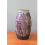 A Godfrey Newcomb 1958 studio pottery vase