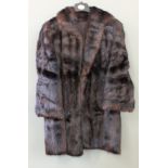 A lady's fur coat