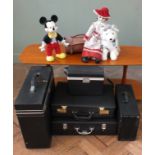 A vintage Mickey Mouse, other toys,