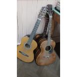 Three acoustic guitars including 'Encore'