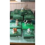 Fifteen boxed Beswick figures including Tom Kitten, Spaniel, Cheshire Cat,