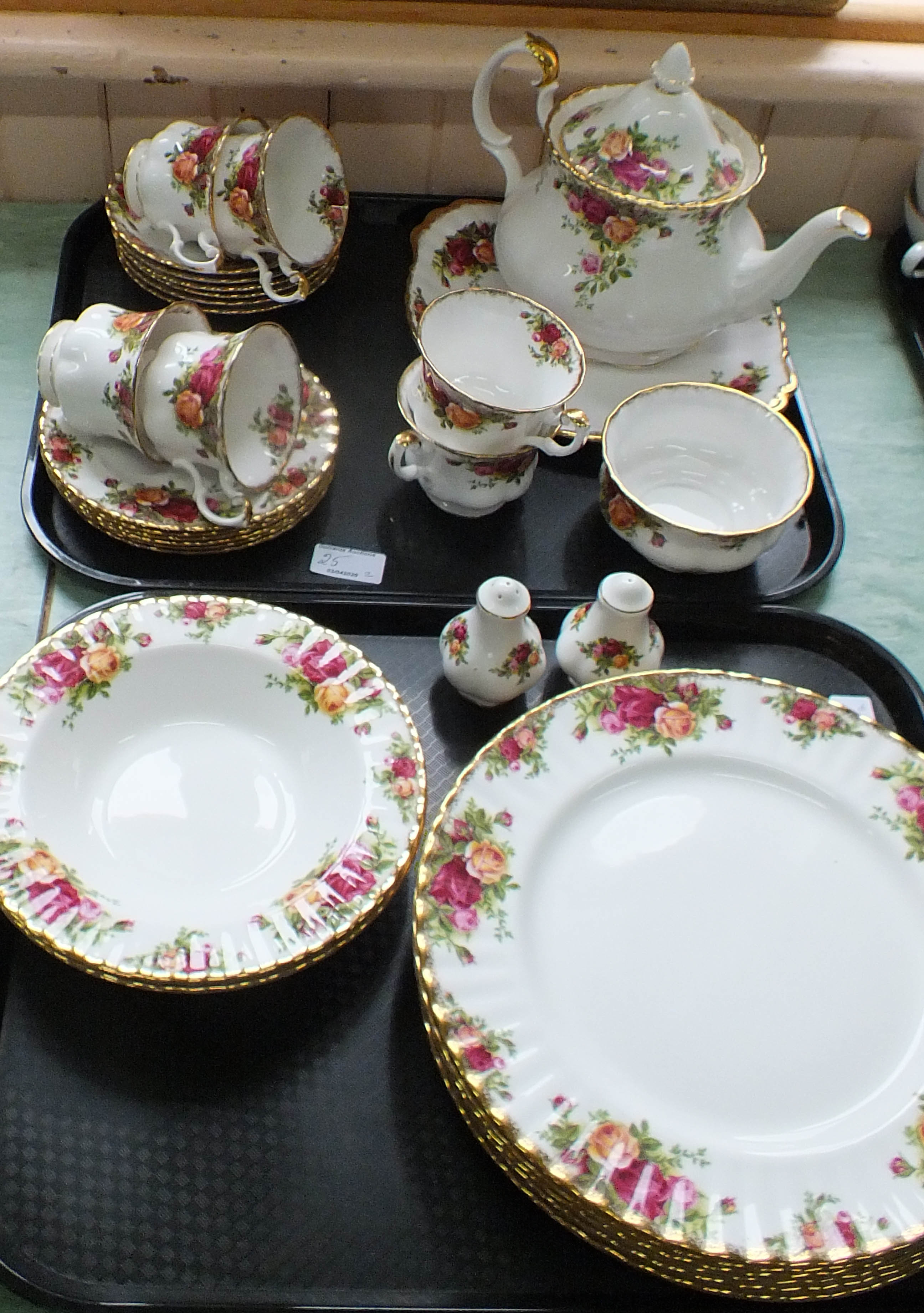 Royal Albert Old Country Roses part tea service etc plus dinner ware