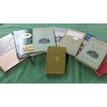 Nine volumes mainly on fly fishing including Fishing for Sea Trout by HP Henzell etc