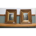 A pair of late Victorian coastal seascapes,