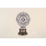 A Royal Automobile Club Associated 'runner up' trophy with silver plaque