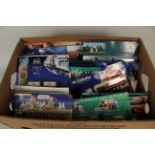 A large selection of card displayed German early 2000's advertising trucks