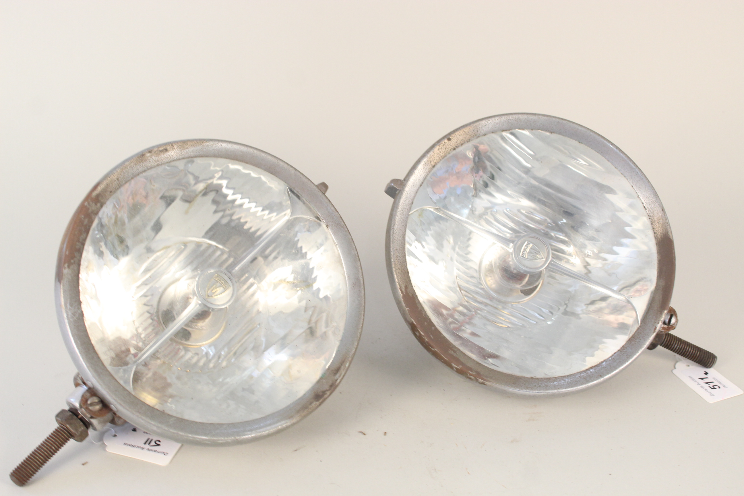 A pair of Marchal head lamps with lenses - Image 3 of 3