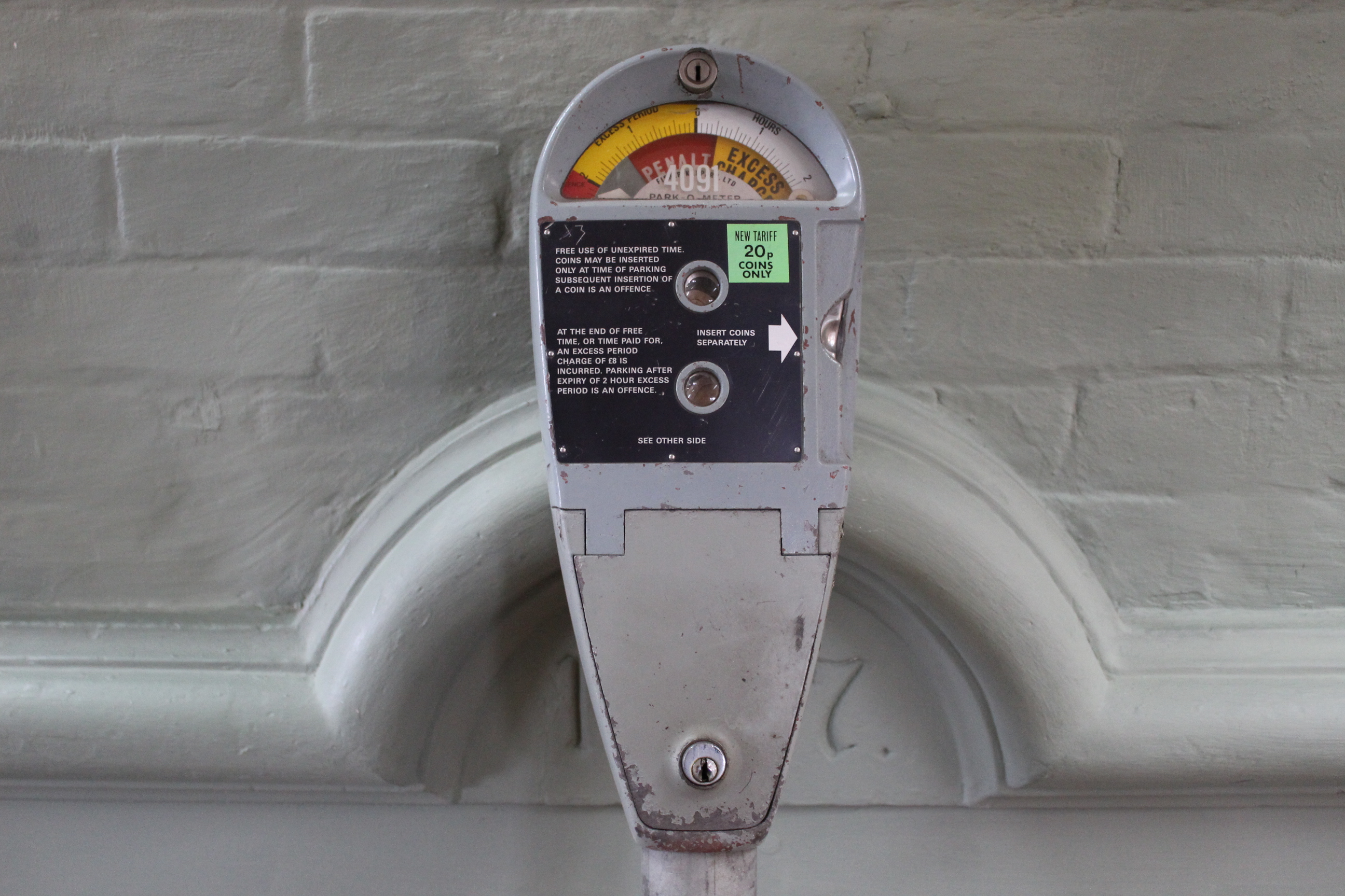 A parking metre