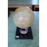 A Philips 10" terrestrial globe,