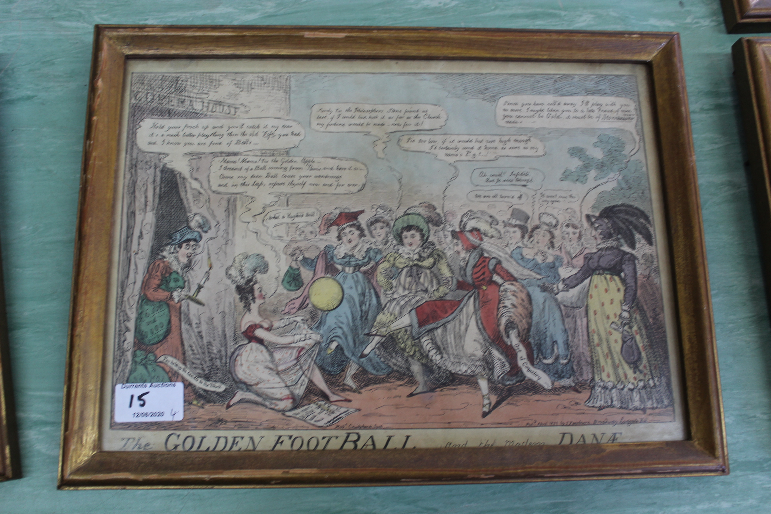 Four early 18th Century satirical political prints - Image 3 of 5