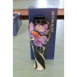 A boxed Moorcroft 'Ariella' vase (2005),