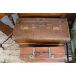 Two vintage cases