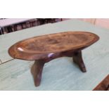 An elm coffee table