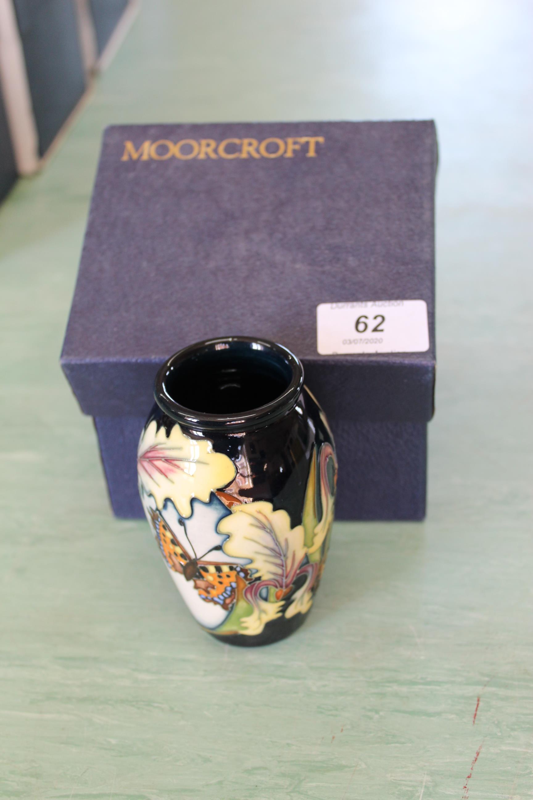 A boxed Moorcroft 'Avalon' vase, - Image 2 of 3